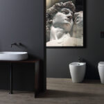 Vaso Senza Brida & Bidet Monoforo Scarico 3.5/4 lt - Aida