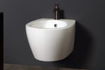 Coppia Vaso Senza Brida & Bidet Sospeso -Aida - immagine 5