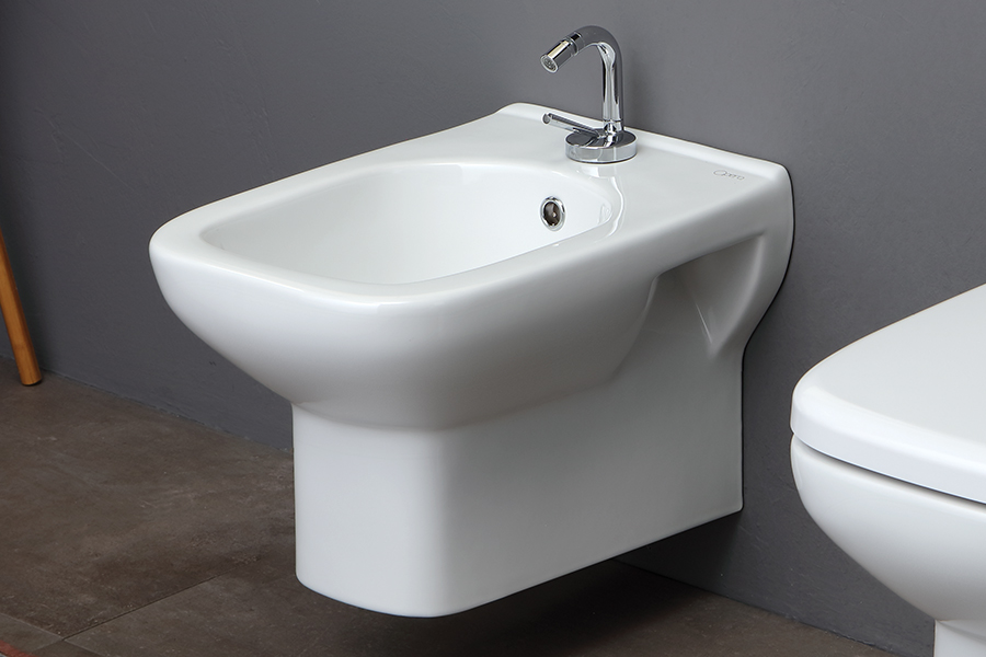 BI1544 Bidet Sospeso in ceramica Mono foro - SELFIE - immagine 1