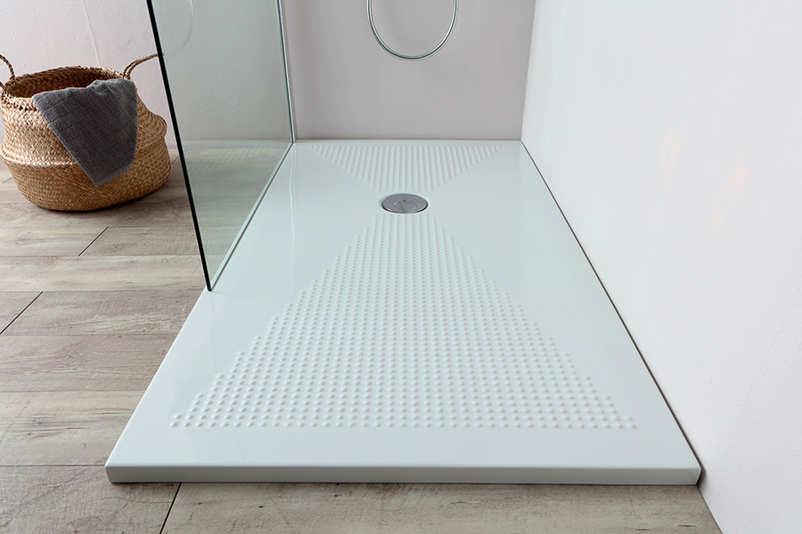 H3_2 Piatto doccia in ceramica 120x80 cm. H3 - immagine 1