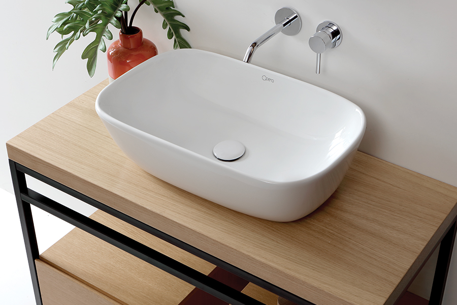 LA1507 Lavabo Appoggio 59x39 cm - NARCISO - immagine 1