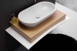 Lavabo da Appoggio in Ceramica 70x37 cm - SALLY