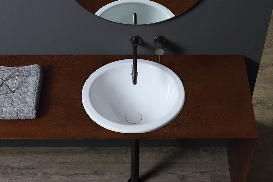 LA1665 Lavabo incasso soprapiano 45Ø - Aida - immagine 1