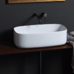 Lavabo da appoggio 59x31 cm - Aida