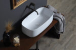 Lavabo da appoggio 59x31 cm - Aida - immagine 2