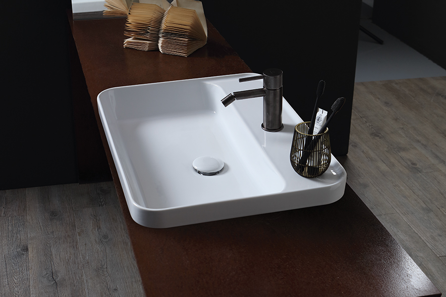 LA1673 Lavabo Incasso 60×45 cm - Aida - immagine 1