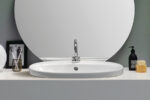 Lavabo di Ceramica a Incasso 66x42 cm - SIMPLY - immagine 2