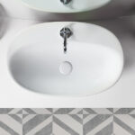 Lavabo di Ceramica a Incasso 66x42 cm - SIMPLY