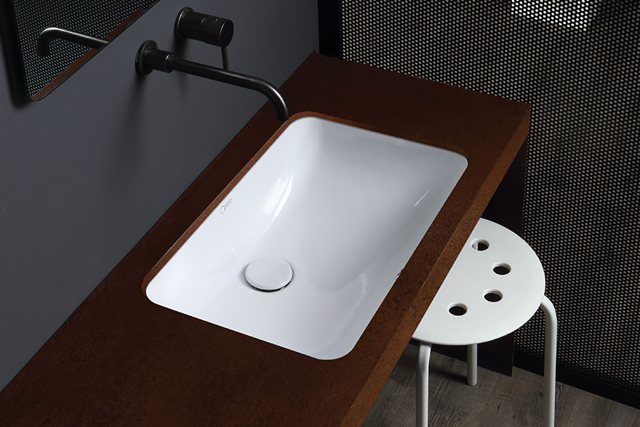 LA1681 Lavabo ad incasso sottopiano 56x37 cm - Aida - immagine 1