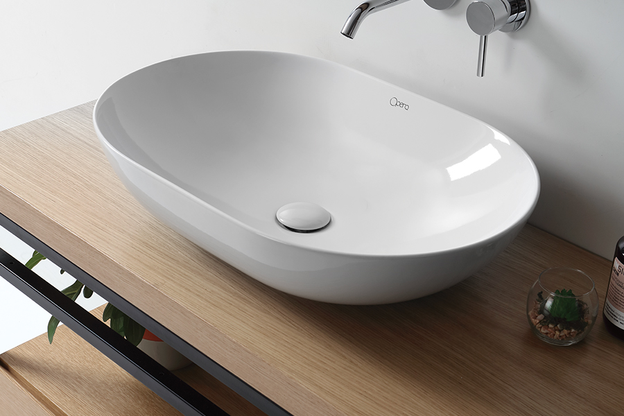 LA1914 Lavabo da Appoggio 60x40 cm - NARCISO - immagine 1