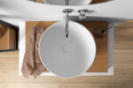 Lavabo da Appoggio diametro 45 cm - NARCISO - immagine 2