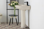 Lavabo colore Champagne e Bianco - Serie YOUNG