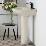 Lavabo colore Champagne e Bianco - Serie YOUNG