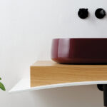 Lavabo da appoggio 62x42 cm  - Aida