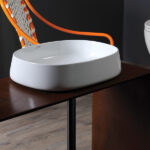 Lavabo da appoggio 52x42 cm - Aida