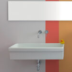 Lavabo a canale 90x45 cm - Infanzia