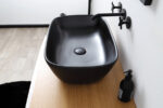 Lavabo Appoggio 58.5x38.5 cm tre colori - NARCISO - immagine 3