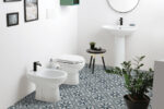 Lavabo colore Champagne e Bianco - Serie YOUNG - immagine 2