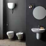 Coppia vaso e bidet sospesi - Fly