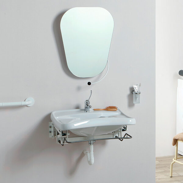 Lavabo con Meccanismo di Inclinazione opzionale Disabili
