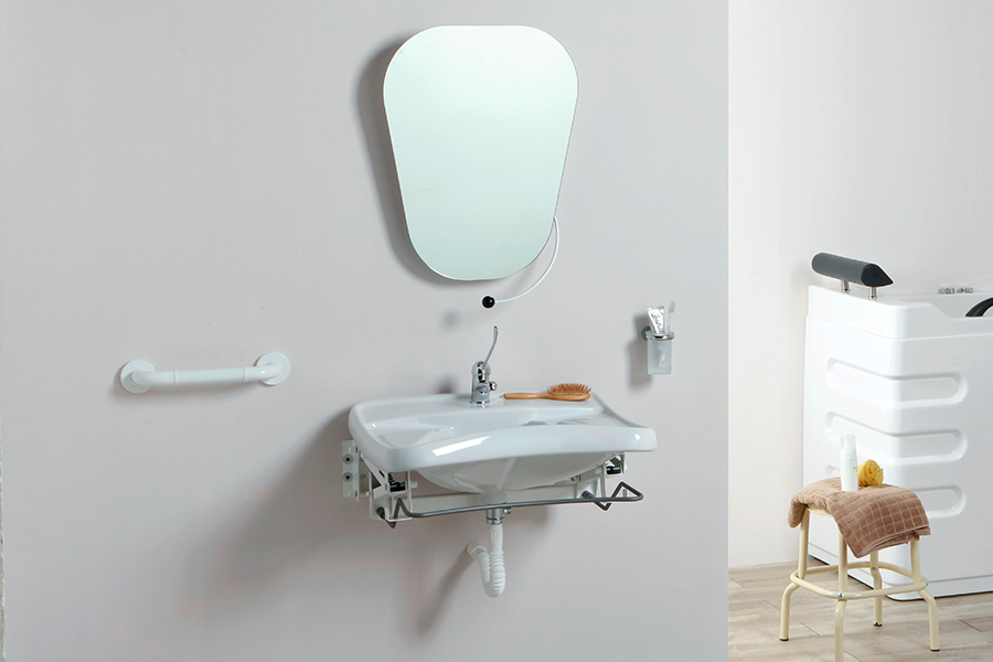 LA1688-SP1752-2 Lavabo con Meccanismo di Inclinazione opzionale Disabili - immagine 1