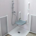 Piatto Doccia Filo in Vetroresina 70x70 cm Disabili