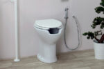 Vaso con Scarico a Pavimento per Disabili alto 49cm