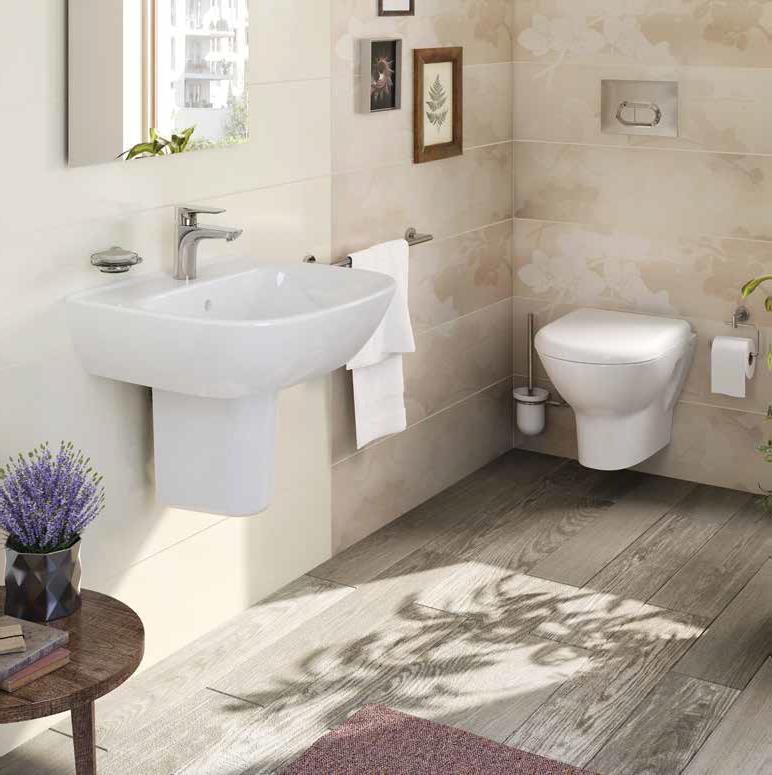 zentrum lifestyle Vaso e bidet sospeso compatto - ZENTRUM - immagine 1