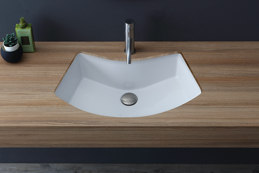 LA1899 Lavabo ad incasso sottopiano L 62- Ariel - immagine 1