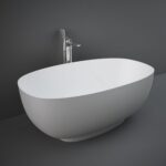 Vasca da bagno opaca grigio 140 x 75
