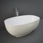 Vasca da bagno opaca greige 140 x 75