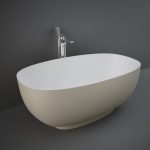 Vasca da bagno opaca cappuccino 140 x 75