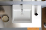 Lavabo da appoggio/sospeso con 46 X 46 cm-Area - immagine 3