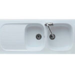 Lavello da cucina in ceramica incasso  L116