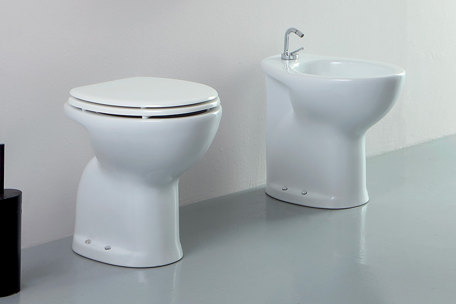 SERENA COPPIA 2 Vaso e bidet alto h49 Terza Età - Serena - immagine 1