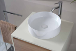 Lavabo Appoggio Ø38 senza bordi -Music