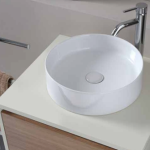 Lavabo Appoggio Ø38 senza bordi -Music
