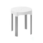 Sgabello da bagno gambe alluminio-Help