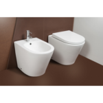 Coppia Sanitari a terra Vaso+Bidet+Coprivater -Zada