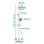Colonna doccia cromo - Evolution - immagine 2